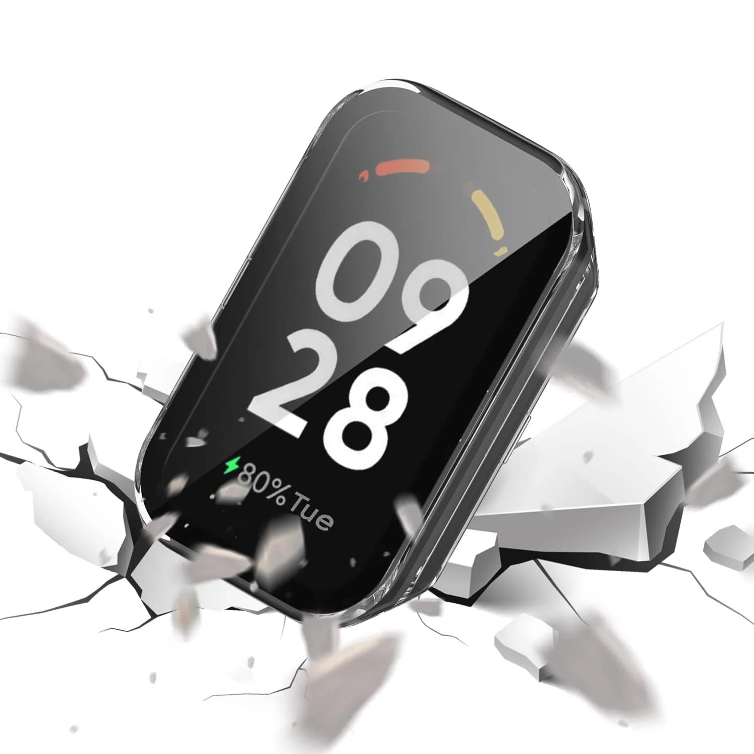 ZoRoll kaitsekorpus Xiaomi Redmi Smart Band 2 jaoks – pakend ja tarvikud