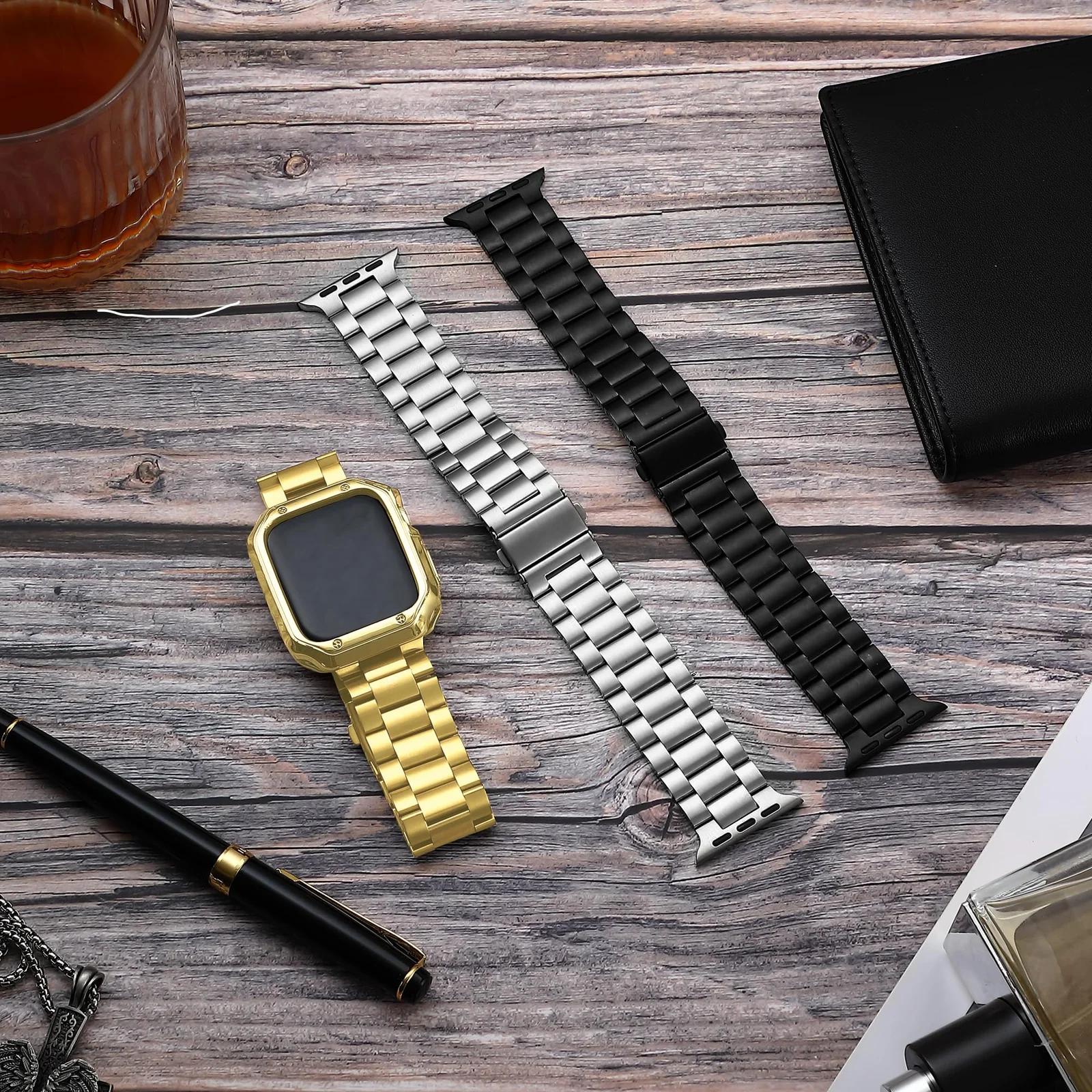 TISIMO roostevaba terasest Apple Watch rihm – pilt 6