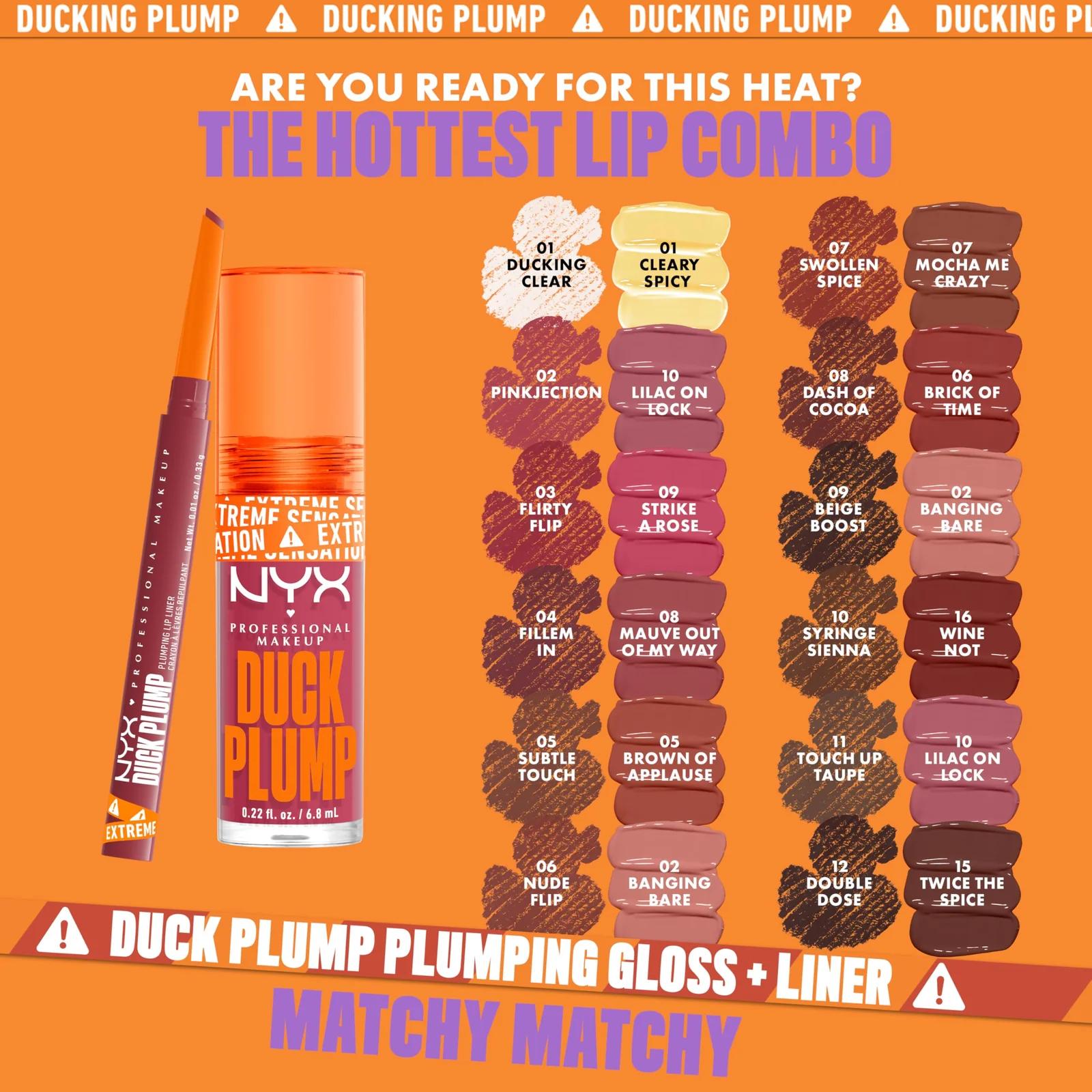 NYX PROFESSIONAL MAKEUP volüümi andev huulekontuur plumping – pilt 9
