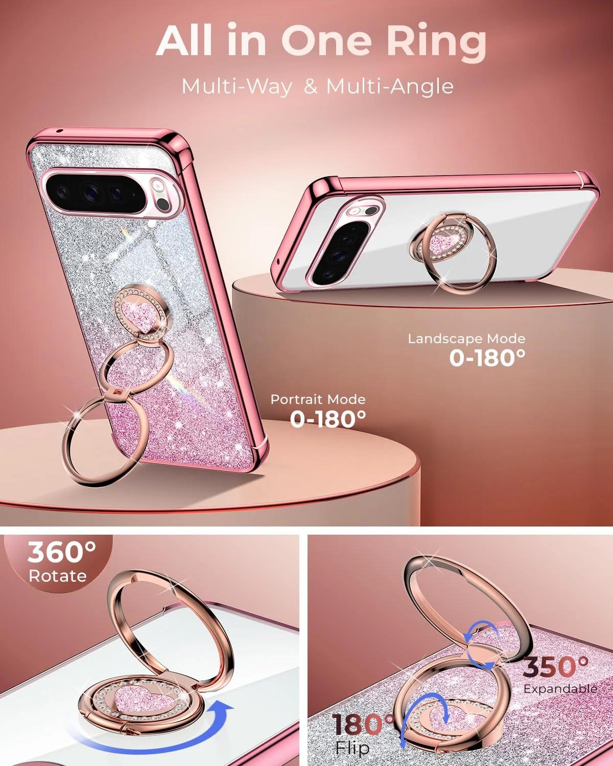 XYZ luksuslik roosikuldne kaitsekest käekettaga ja ripatsiga – pakend ja tarvikud