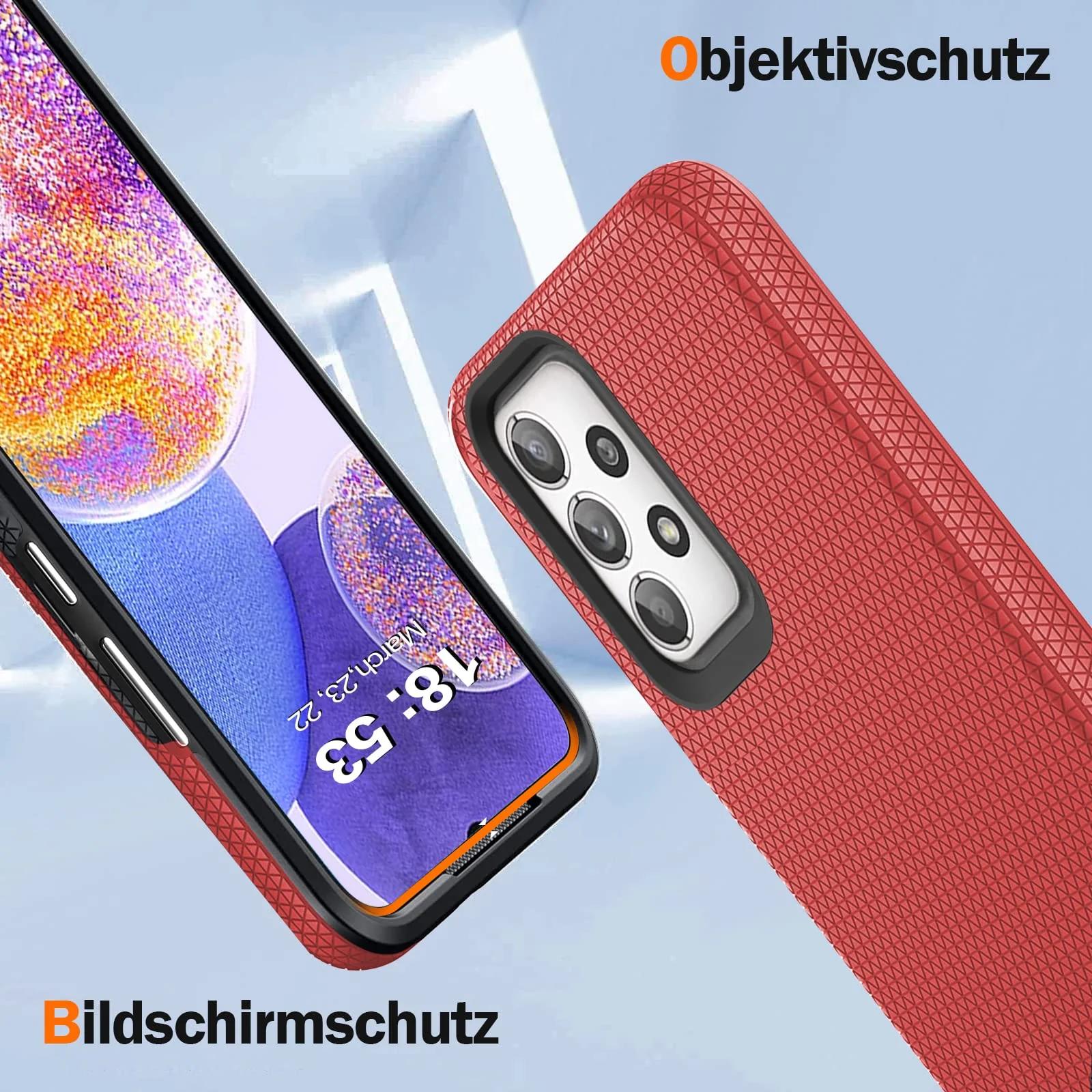 Vaki kaitsev silikoonkotolet Samsung Galaxy A23 5G jaoks — – pakend ja tarvikud