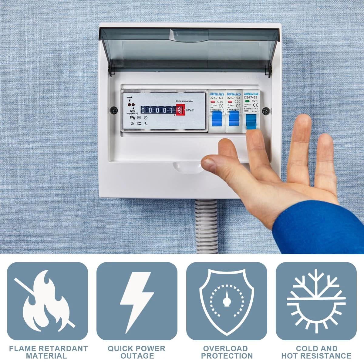 Innfeeltech kaitselüliti 6 A, DIN-montaaž – pilt 6