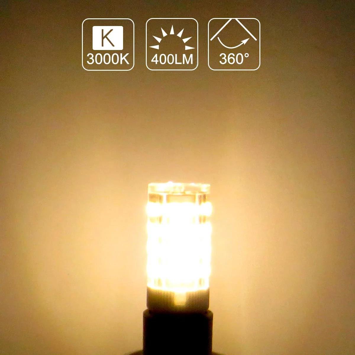 TZHILAN soojalt valgustav GY6.35 LED 4W — energiasäästlik – pakend ja tarvikud