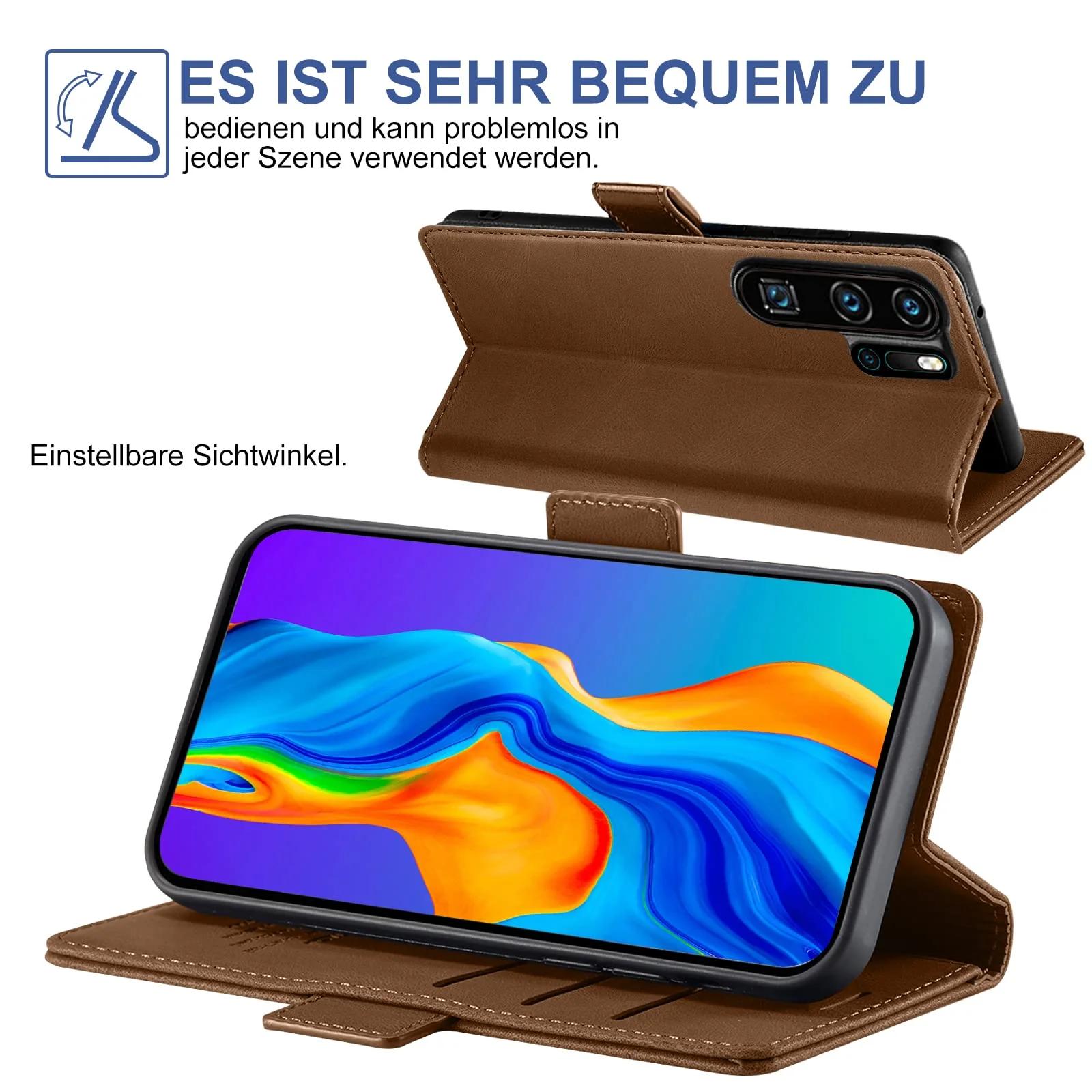 Giyer pehme PU-nahast kaitsekate Huawei P30 Pro jaoks – lisavaade