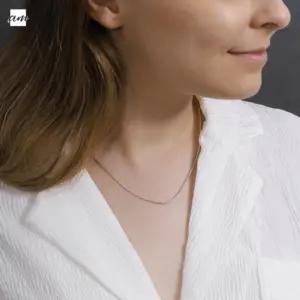 Amberta BIA-S925-CHAIN-024-140-650 kaelakeed – detailne lähivaade