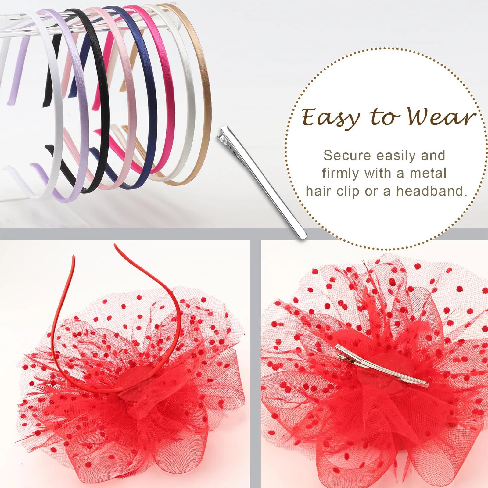 DRESHOW vintage fascinator komplekt – elegantne peakaunistus – pilt 8