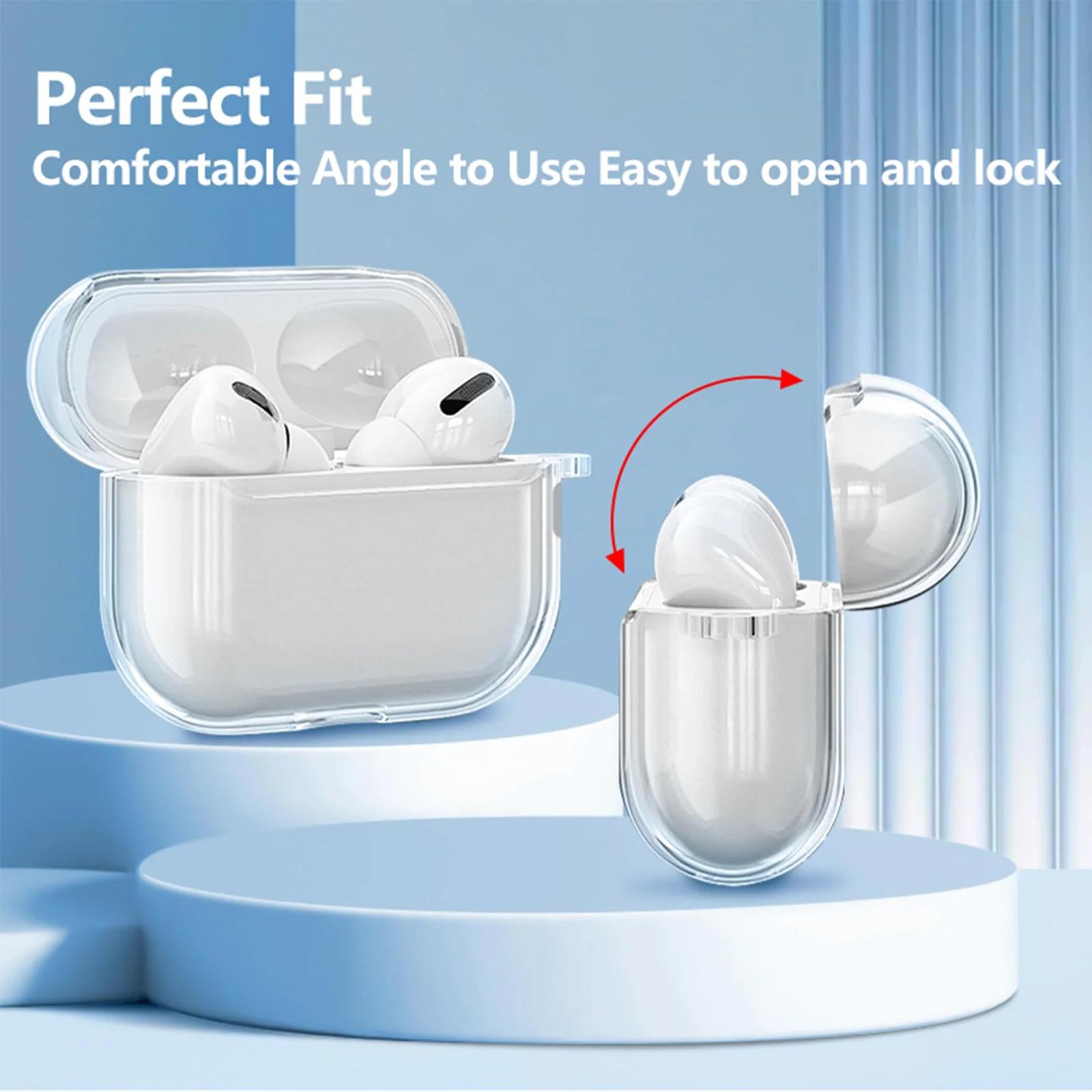 Fitudoos läbipaistev TPU kaitsekott AirPods Pro 3 jaoks – lisavaade