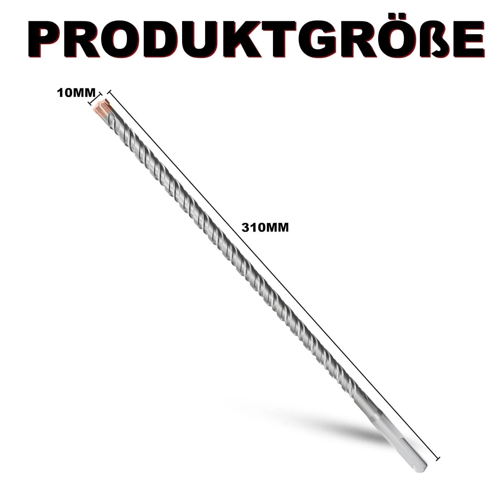 METOTY tööriist: vastupidav 10 mm SDS-Plus betoonipuur – detailne vaade