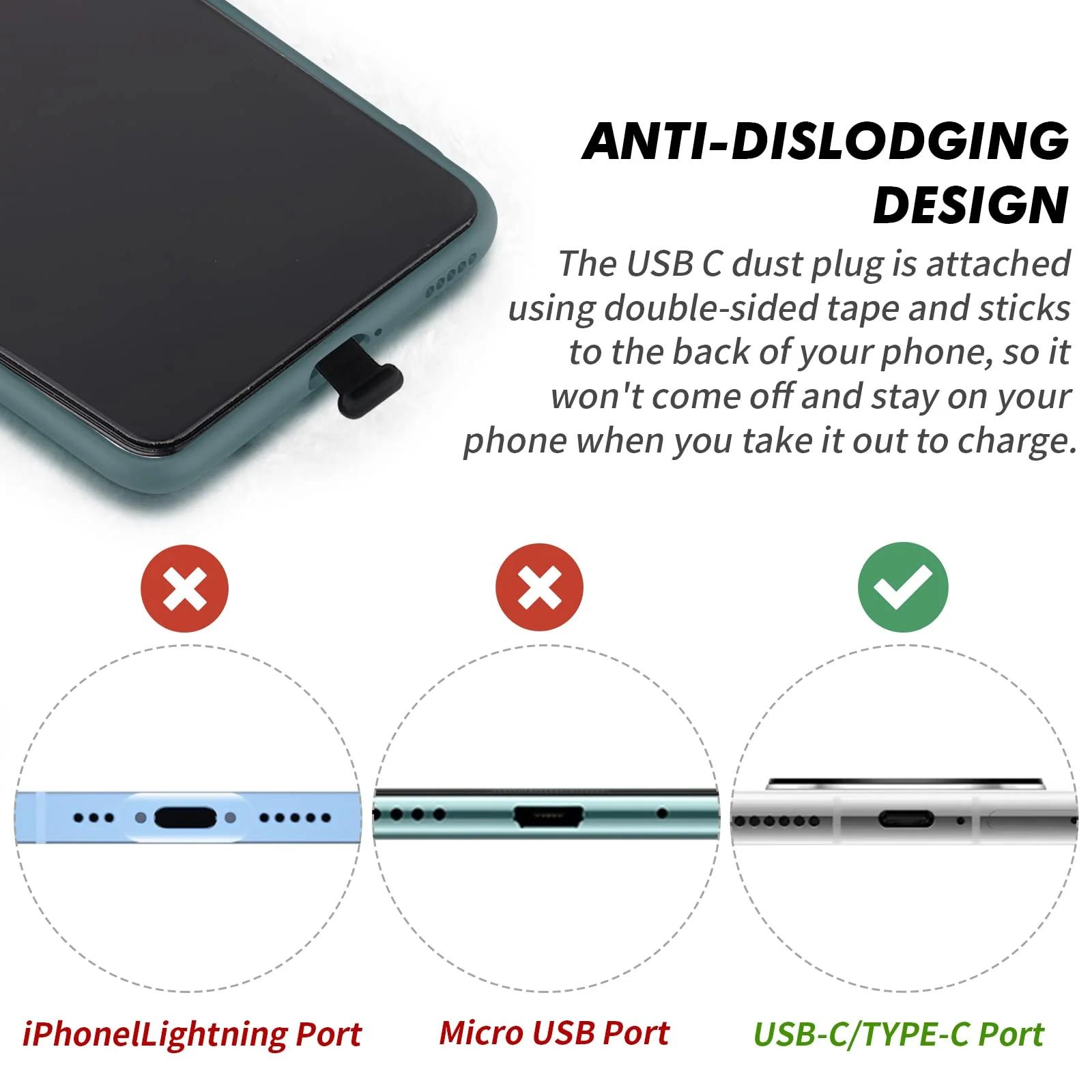 Giantree silikoonist USB-C tolmukaitse komplekt – pilt 6