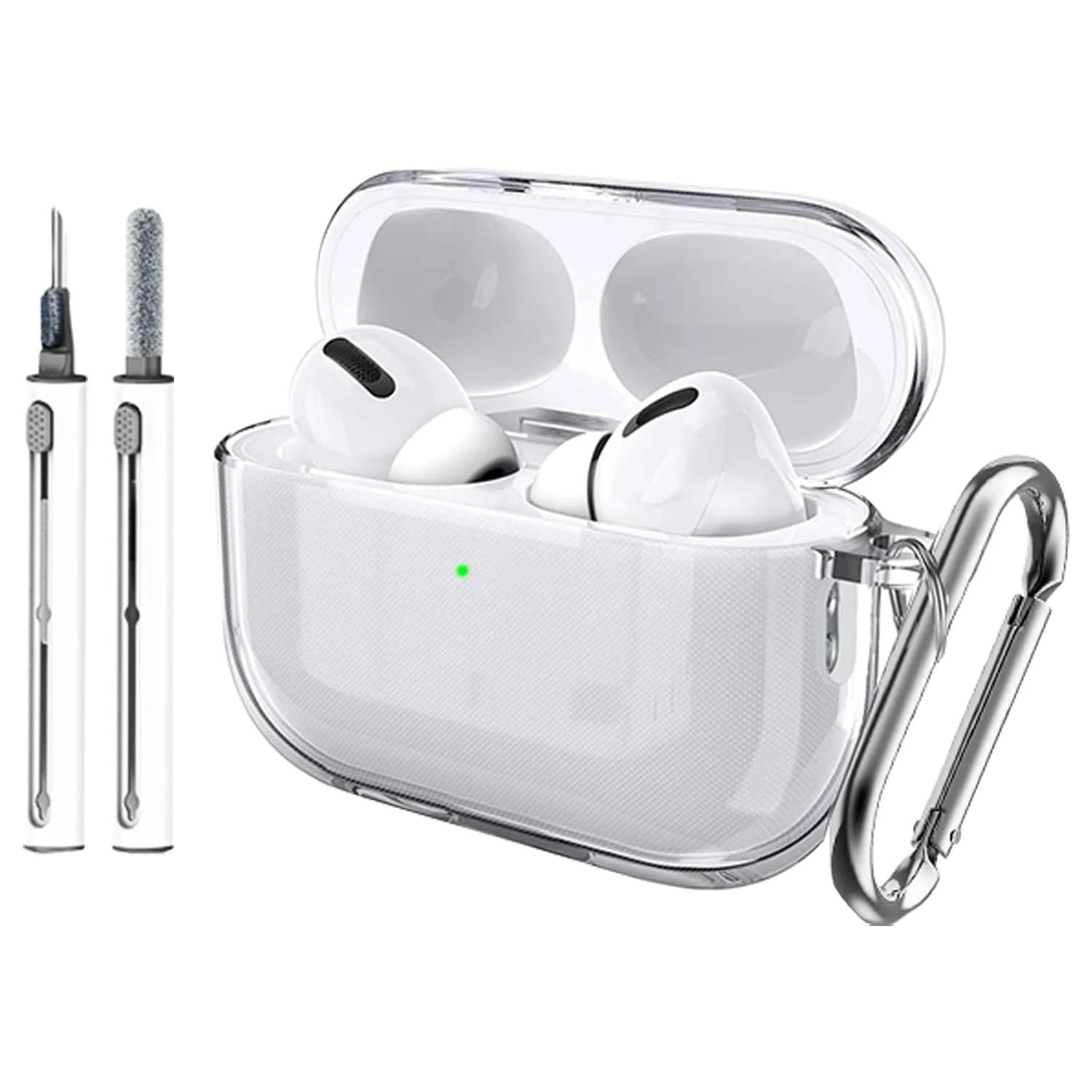 Fitudoos läbipaistev TPU kaitsekott AirPods Pro 3 jaoks