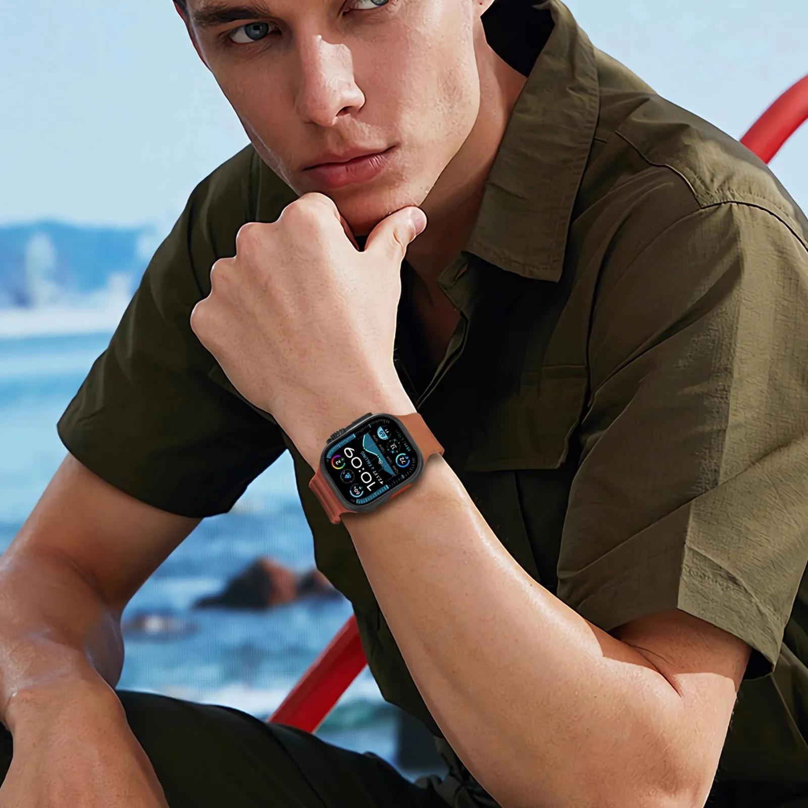 Wowstrap pehme sportlint Apple Watchile – hingav silikoon – pilt 6