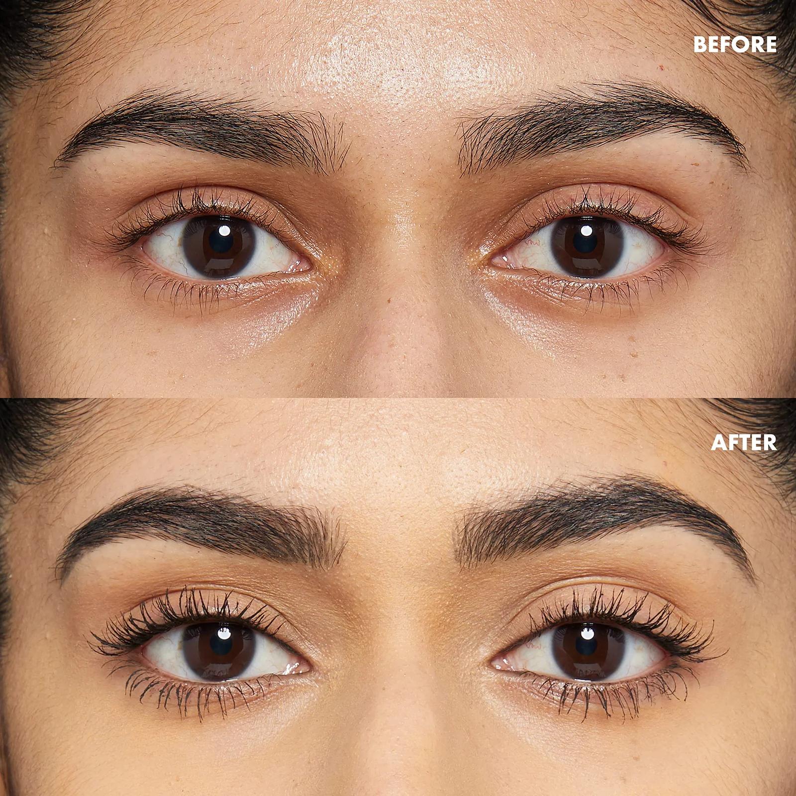 NYX PROFESSIONAL MAKEUP ripsmetušš—mahukas ja pikendav tulemus – kasutusnäide