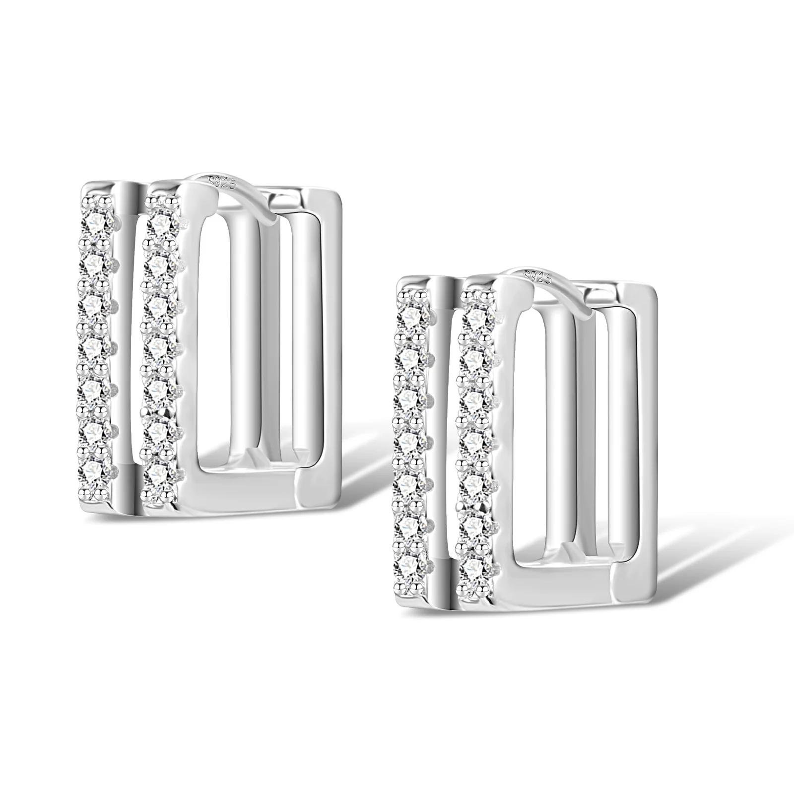 ALEXCRAFT hõbedased Sterling 925 väikesed creolenid – pilt 7