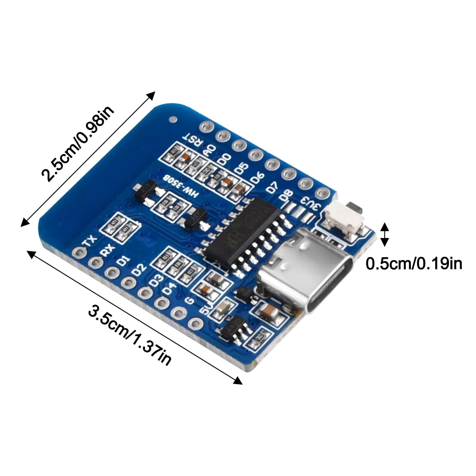 diymore ESP8266 arendusplaat koos WiFi ja Type-C toitega – kasutusnäide