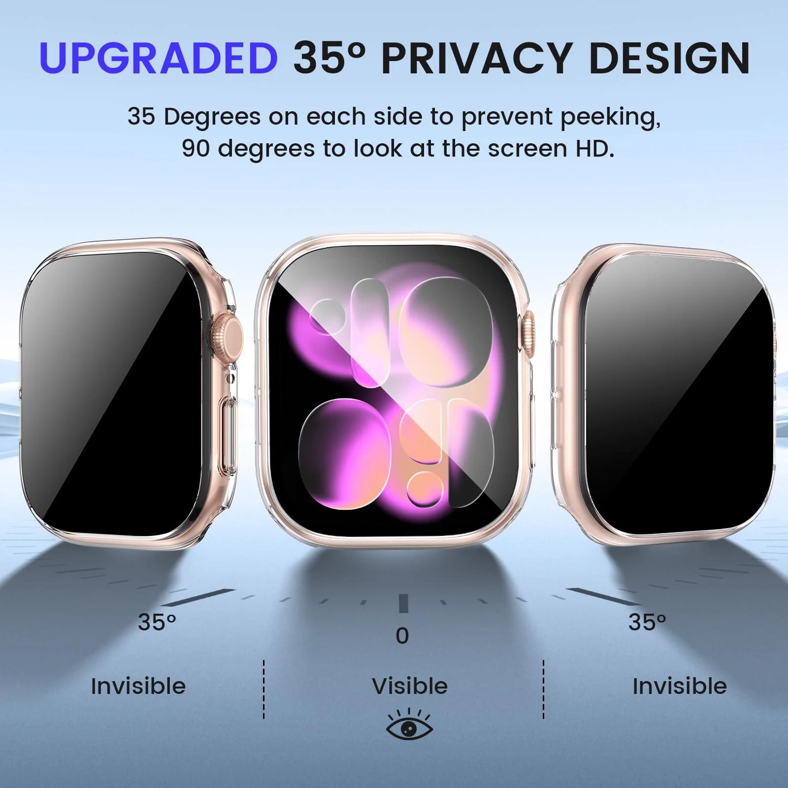 Kamita veekindel kaitseümbris Apple Watch 46mm — privaatsus ja – lisavaade