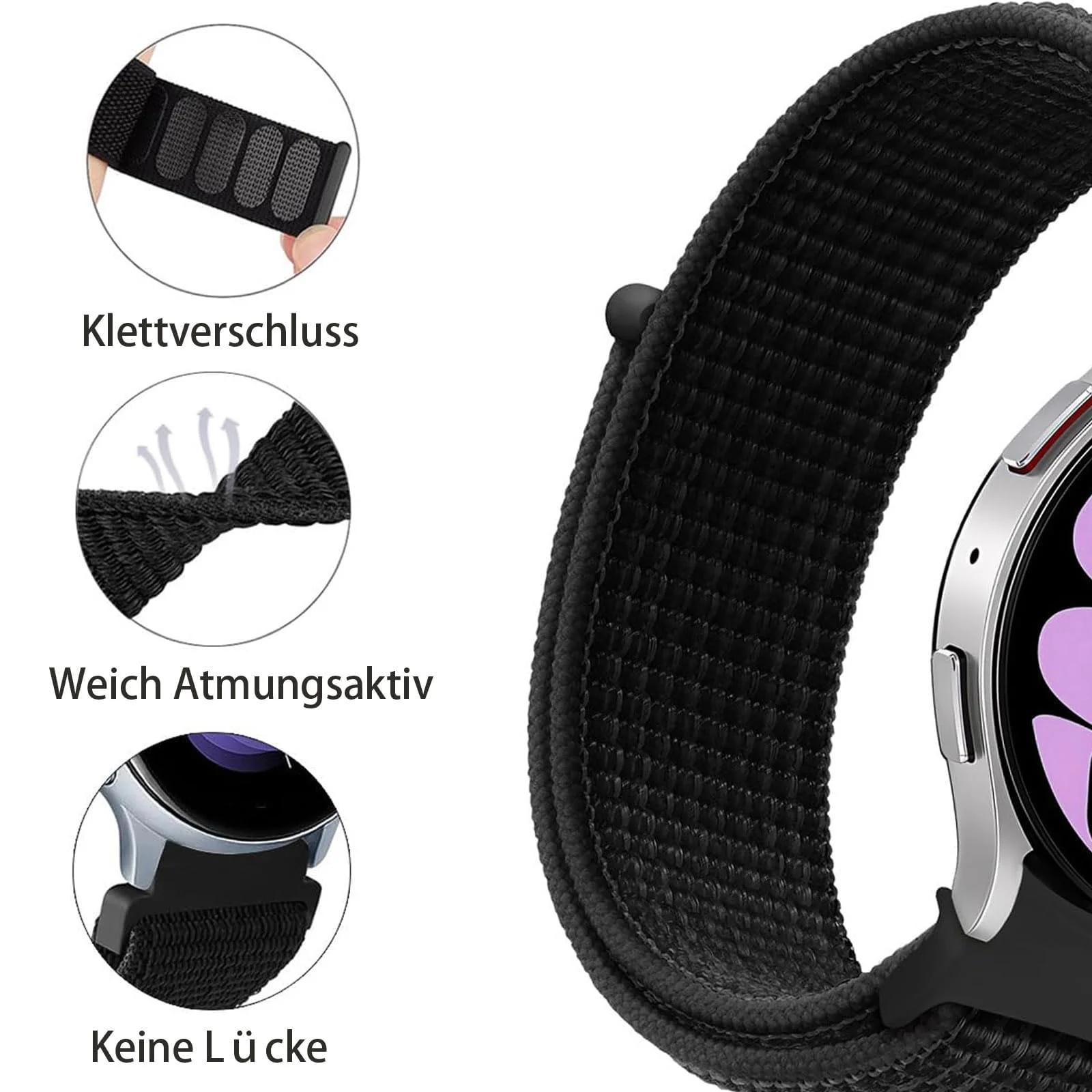 Wowstrap pehme nailonrihm Samsung Galaxy Watchidele – pakend ja tarvikud