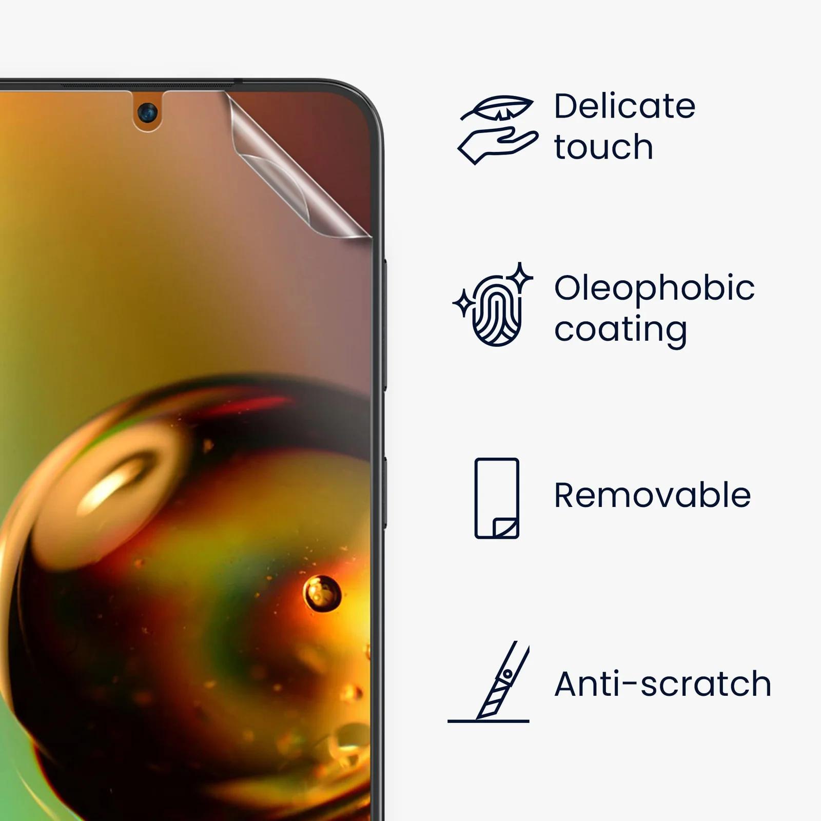 kwmobile läbipaistev kaitsekile Samsung Galaxy S23 jaoks – detailne vaade