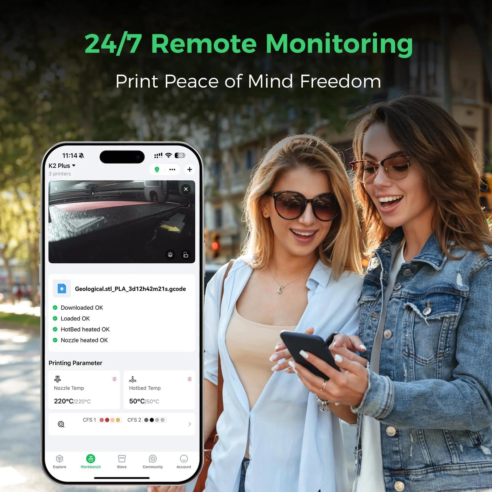 Creality kvaliteetne K2 Pro kaamera — selged videod ja – pilt 8