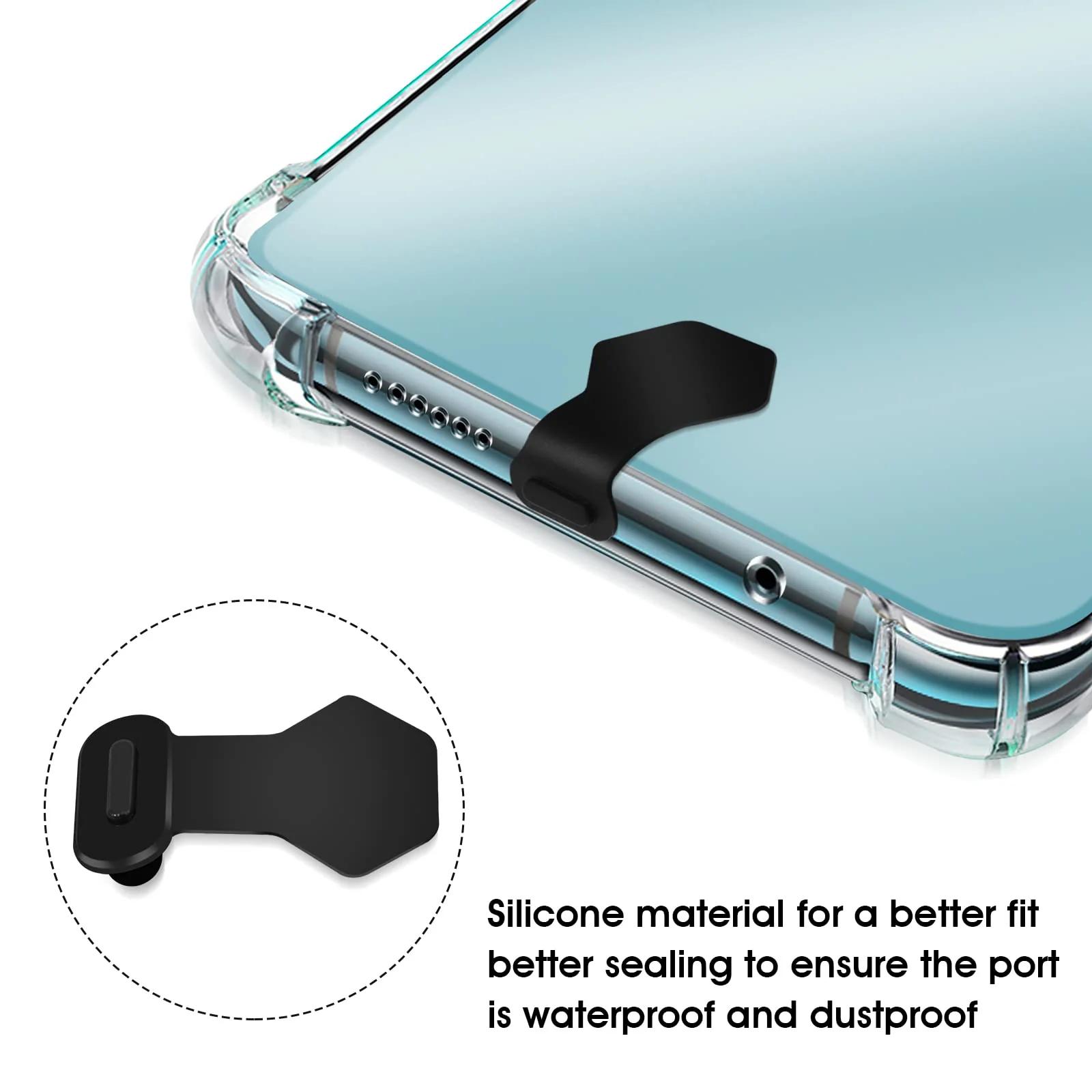 Giantree silikoonist USB-C tolmukaitse komplekt – pakend ja tarvikud