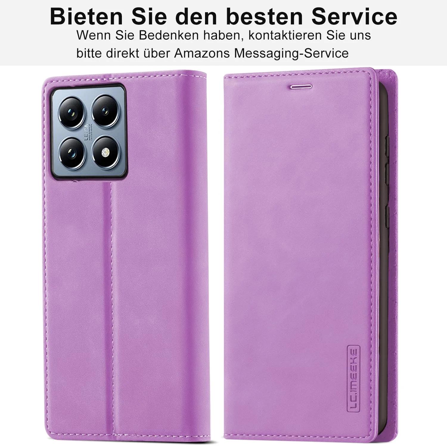 Ailicici nahkne kaitsekott Xiaomi 14T Pro — rahakotiga praktiline – pilt 7