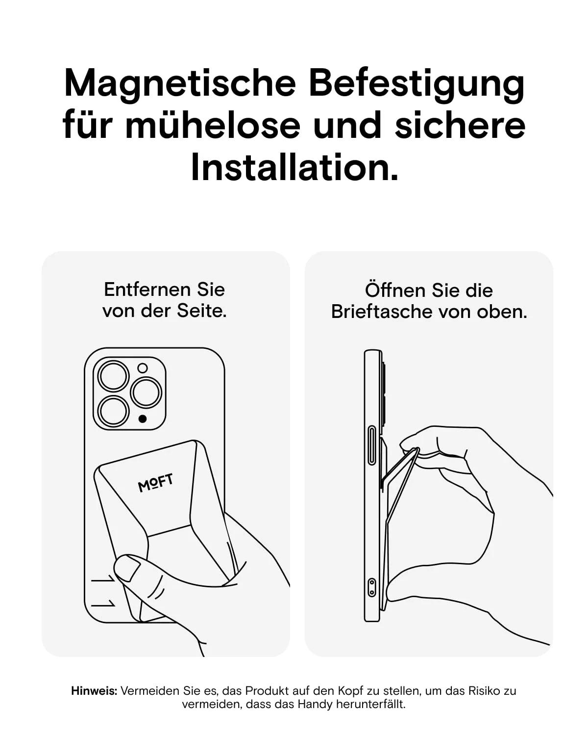 MOFT vegannahkne MagSafe-tasku ja jalus iPhone’ile — – pilt 7