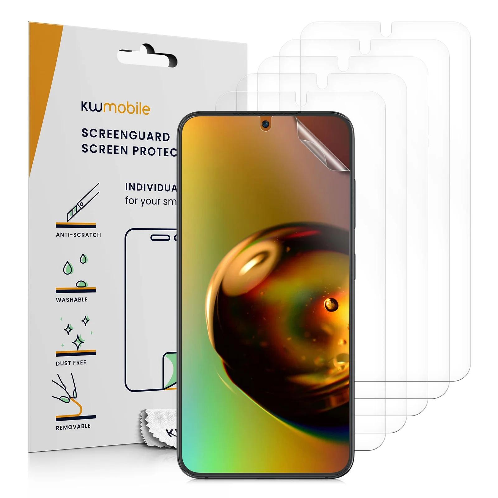 kwmobile läbipaistev kaitsekile Samsung Galaxy S23 jaoks