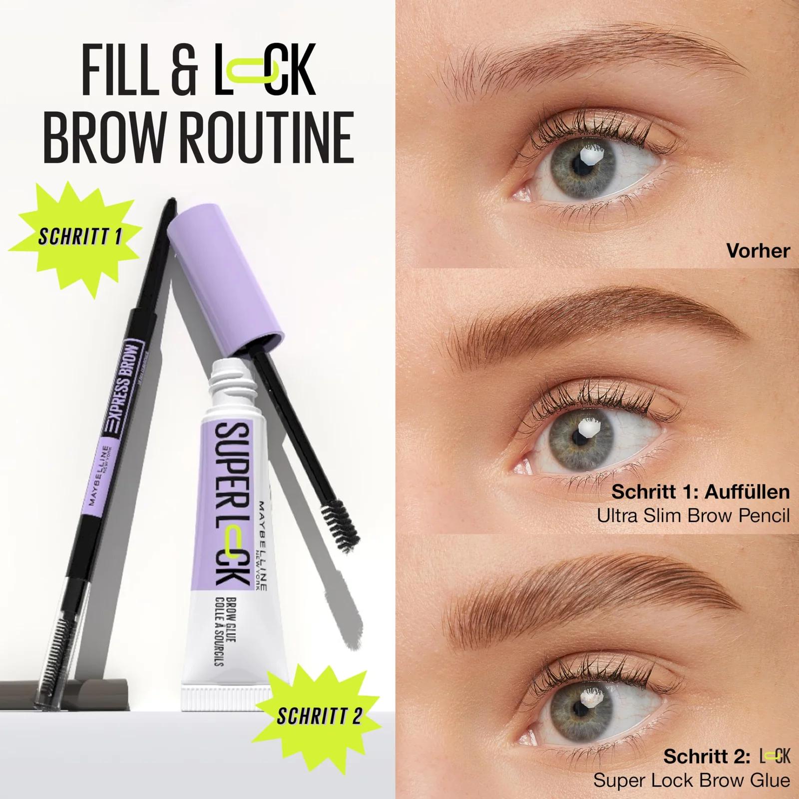 MAYBELLINE kulmugeel tugeva hoidvusega – loomulik Taupe – pilt 7