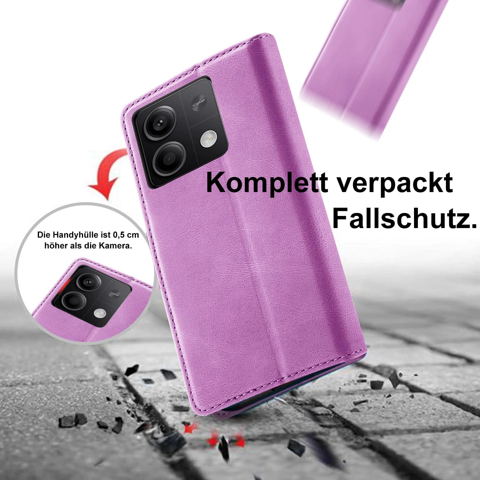 Giyer für Xiaomi Redmi Note 13 5G klappümbrised – detailne lähivaade