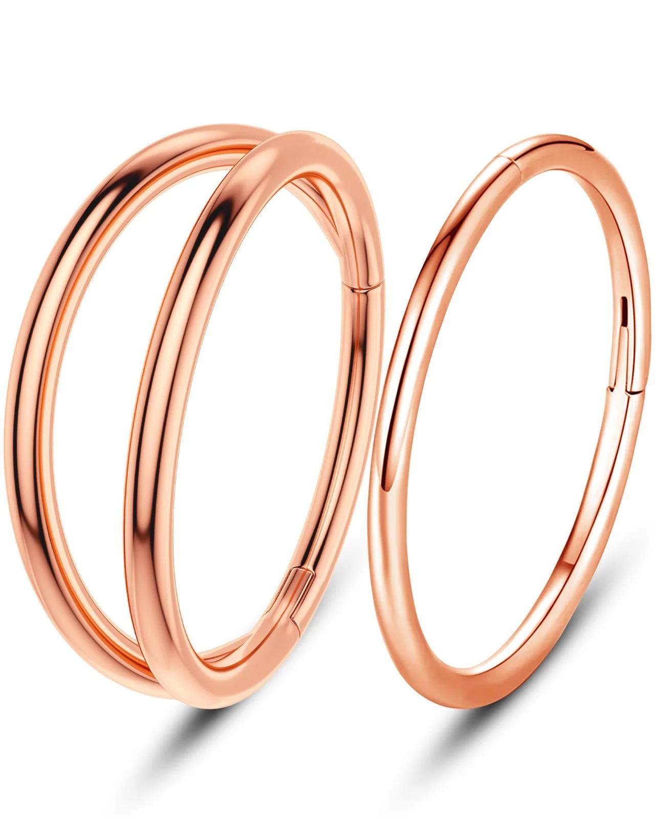 OUFER UK-HCA049-16G-Rosegold-12mm piercingud – toote esivaade – ripats charm