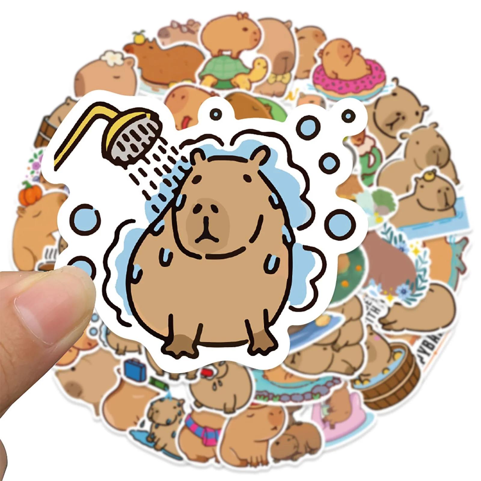 Deen Kawaii PVC-stickerid 50 tk — veekindel ja dekoratiivne – pakend ja tarvikud