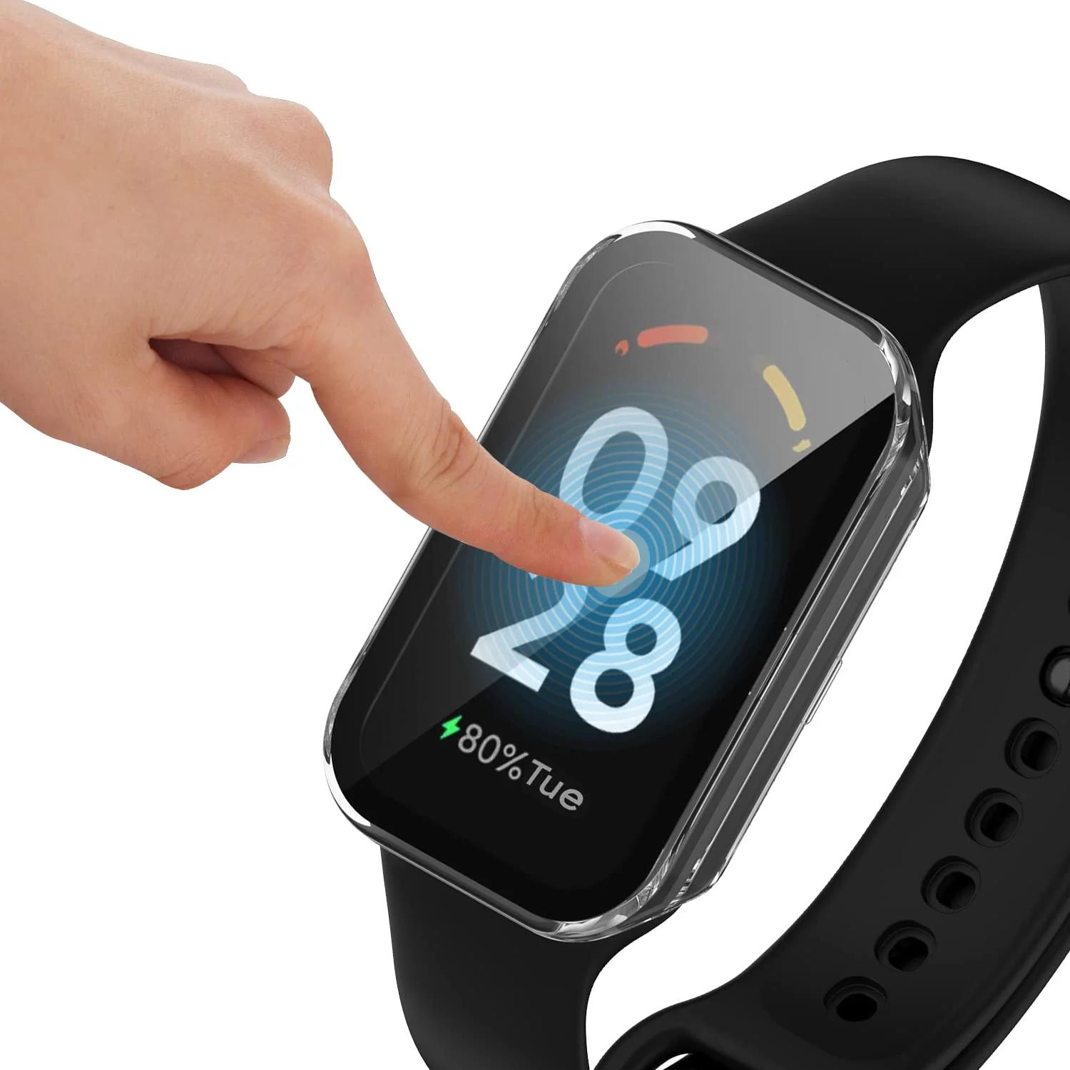 ZoRoll kaitsekorpus Xiaomi Redmi Smart Band 2 jaoks – kasutusnäide