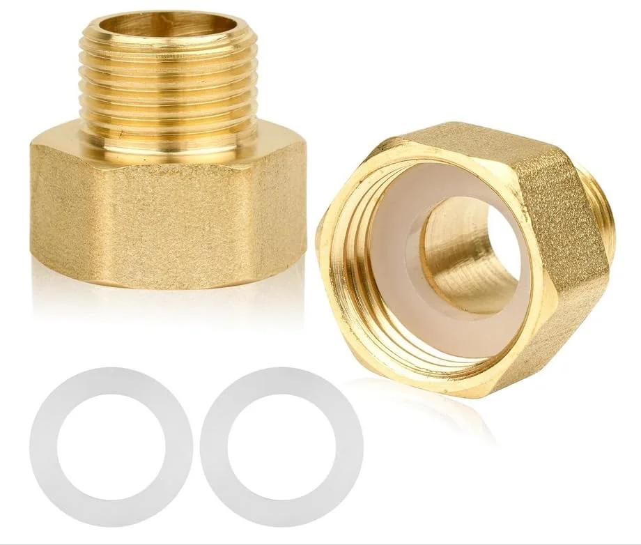 Svalor messingist reduktor 1/4″→3/8″ — vastupidav ühendus