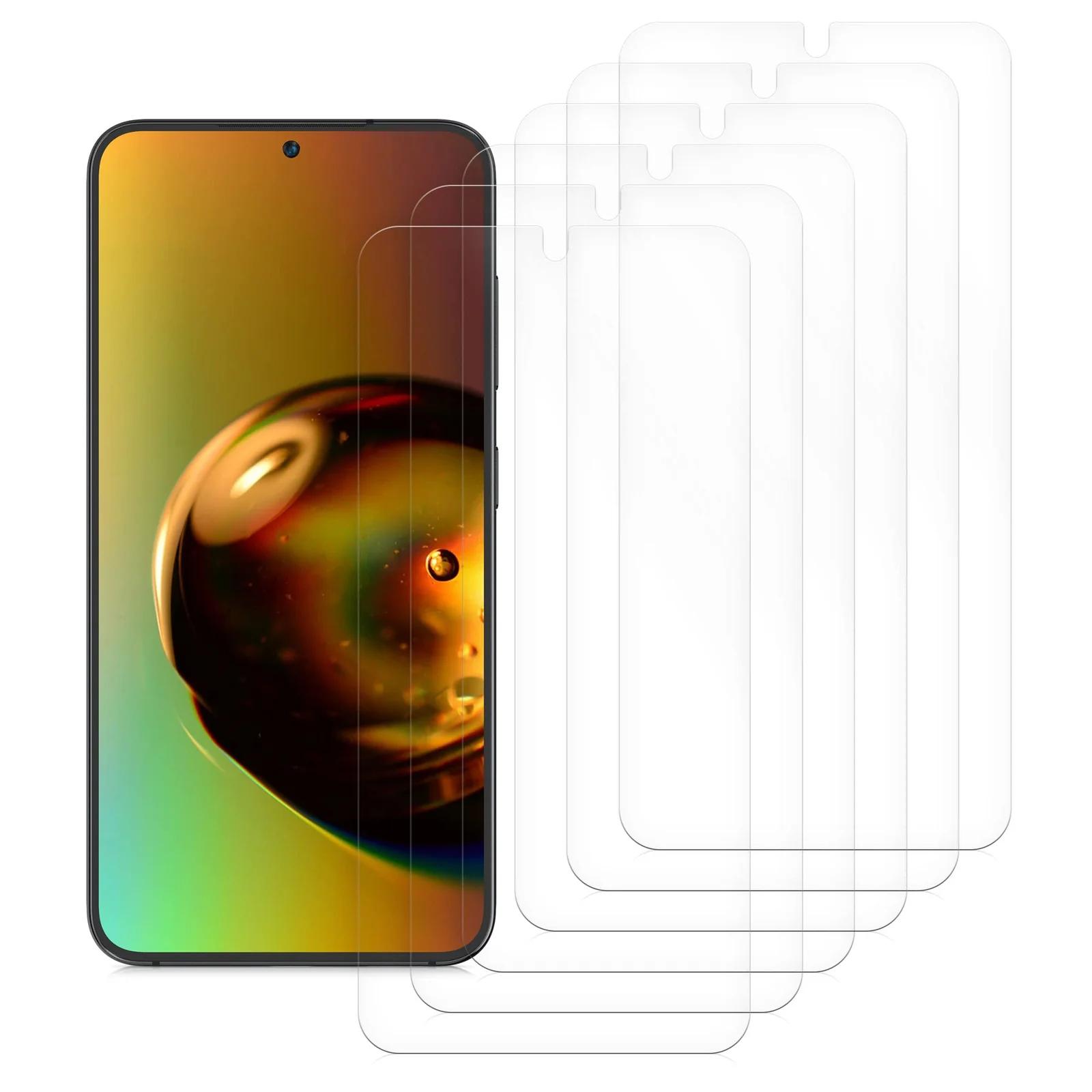 kwmobile läbipaistev kaitsekile Samsung Galaxy S23 jaoks – kasutusnäide