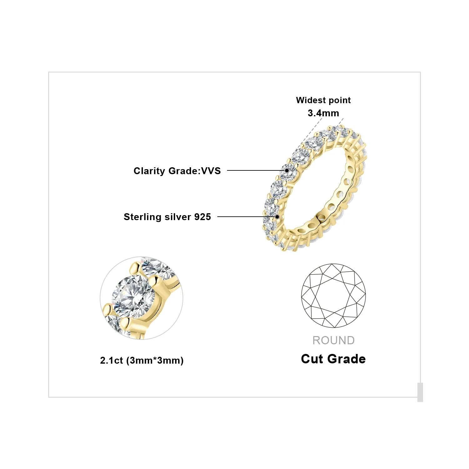 JewelryPalace EU-AR795508H05 moeaksessuaarid – detailne lähivaade