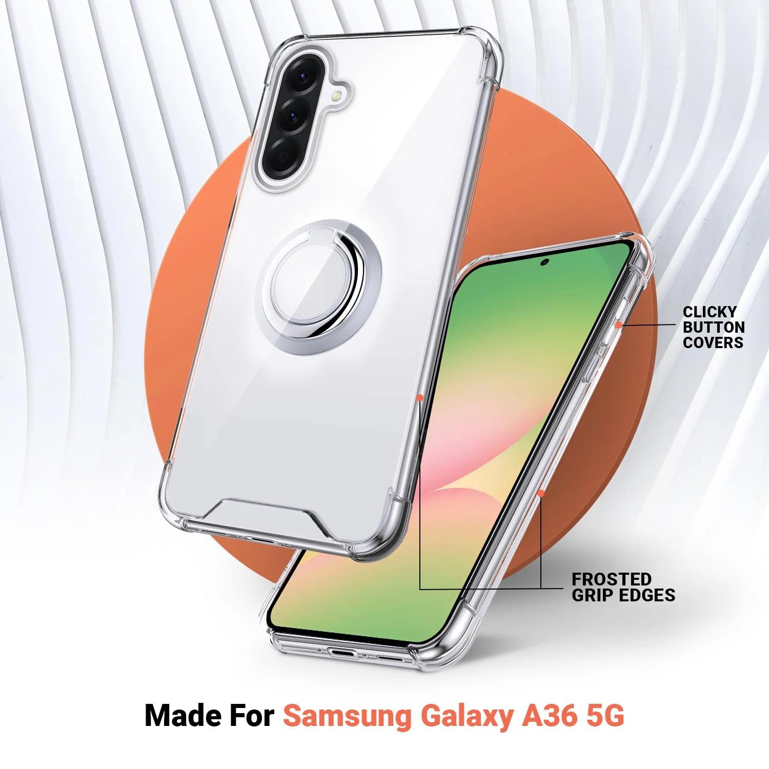 Silverback selge ja pehme TPU kaitseümbris Samsung Galaxy A36 5G – lisavaade
