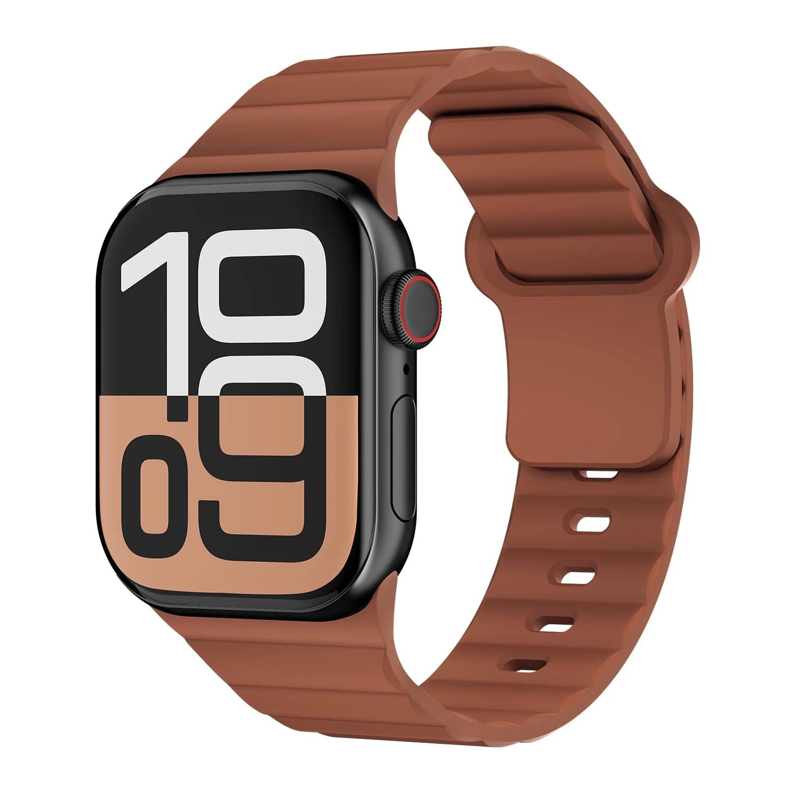 Wowstrap pehme sportlint Apple Watchile – hingav silikoon