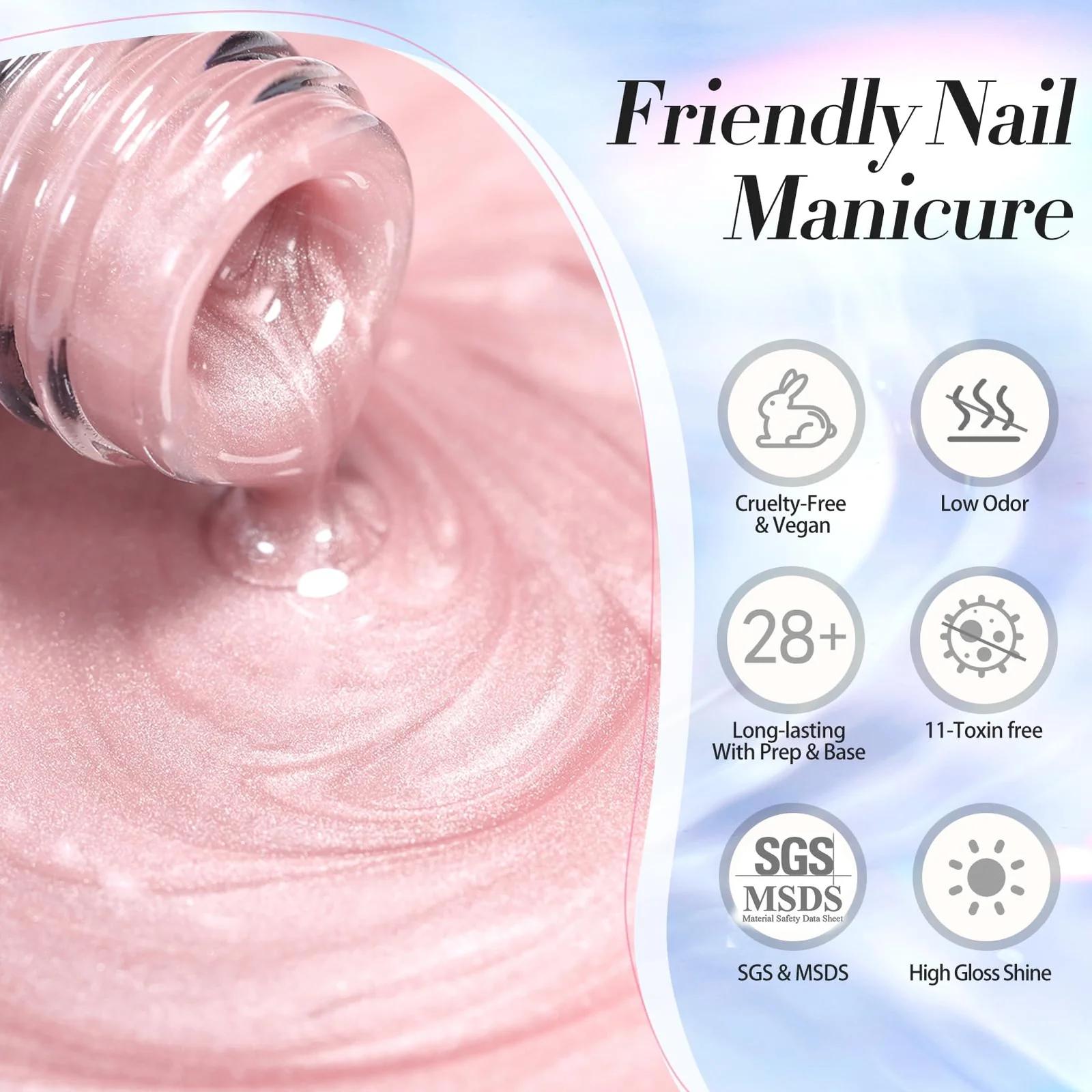 BORN PRETTY magnetiline geellakk — kissellikum mineraalne sära – pilt 8
