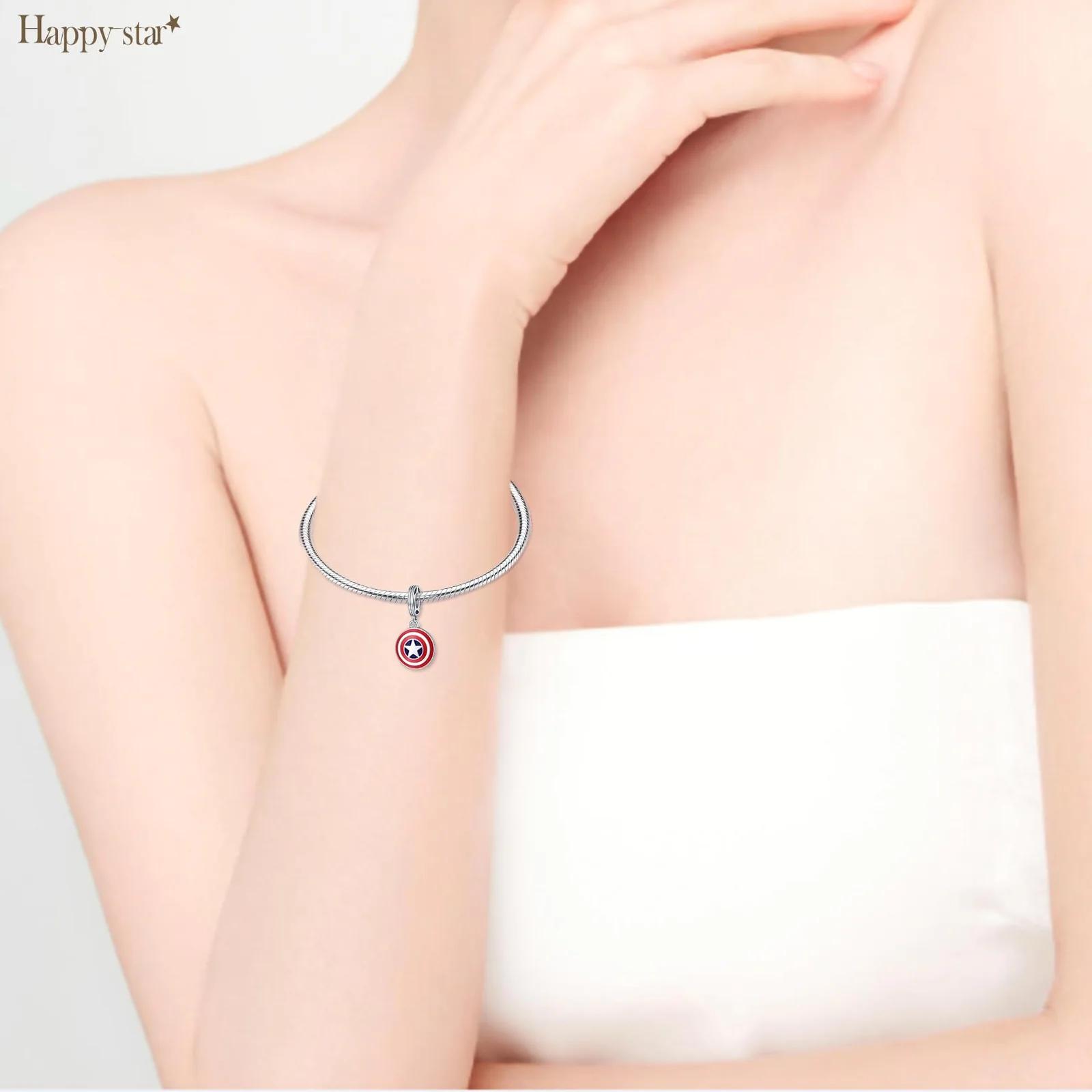 HappyStar sterlinghõbe ripats — elegantne 925 charm kingituseks – pakend ja tarvikud