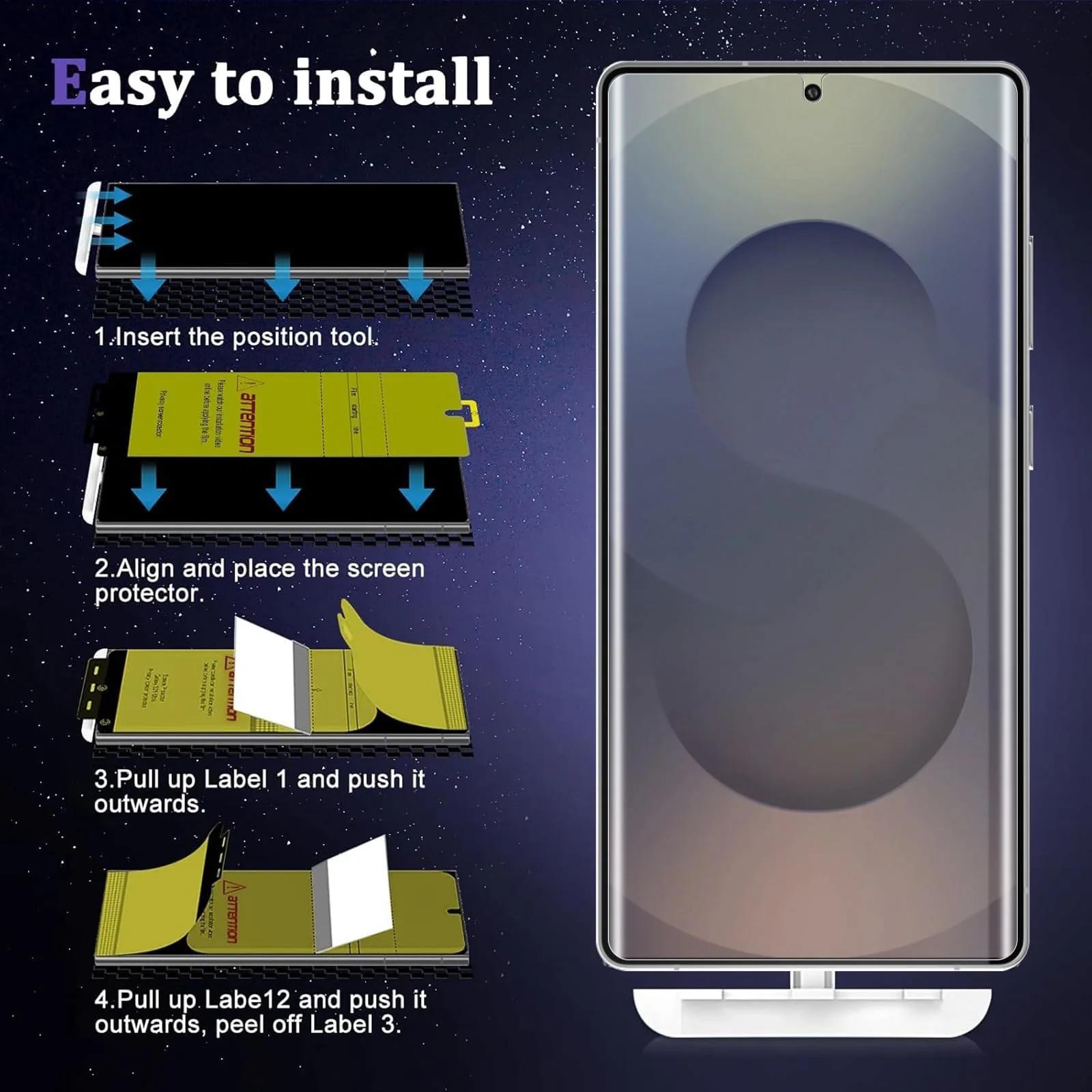 HeeYeal privaatsuskaitse Samsung Galaxy S25 Ultra jaoks – pilt 8