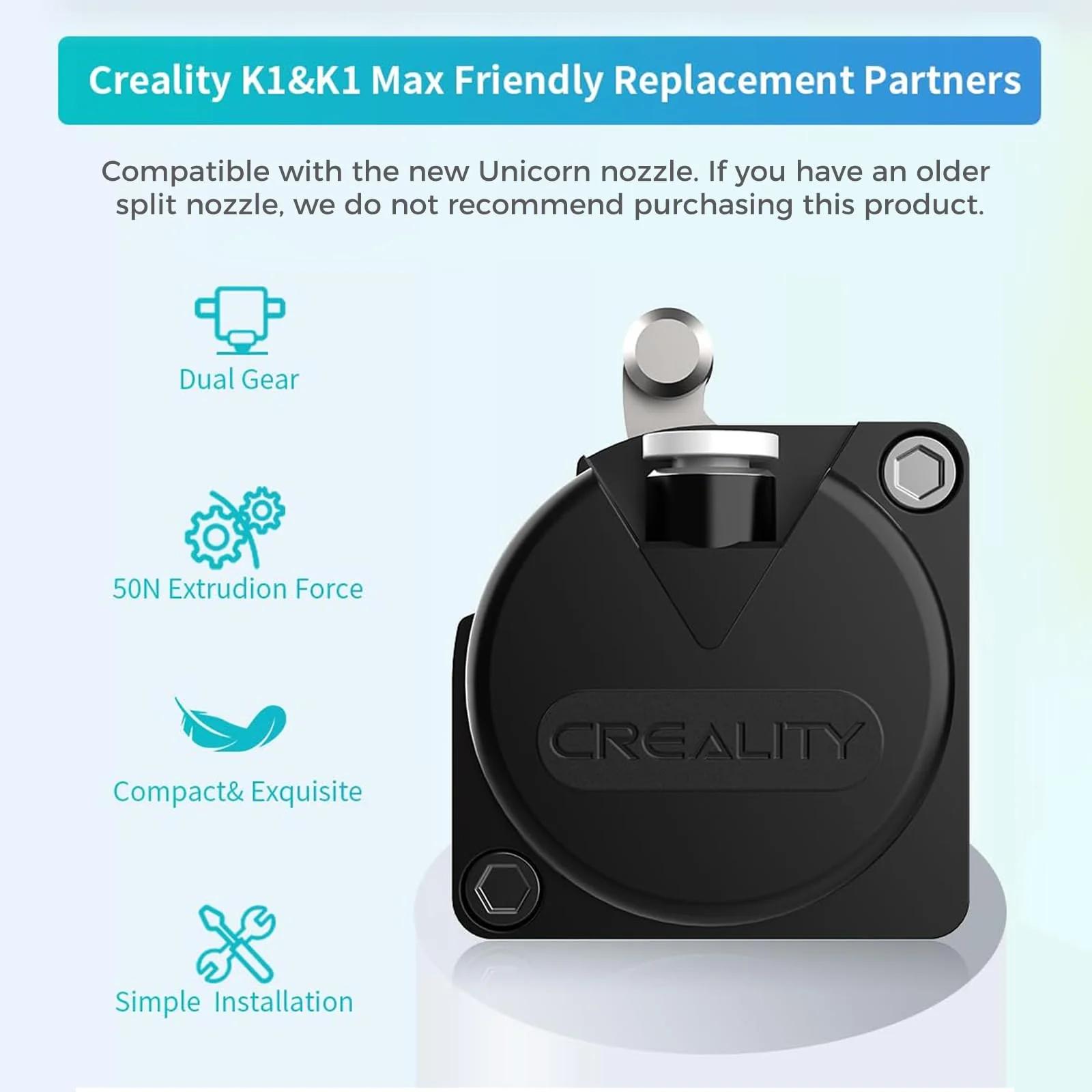 Creality 3d-printeri extruder – detailne lähivaade – emade ja õdede kingitus