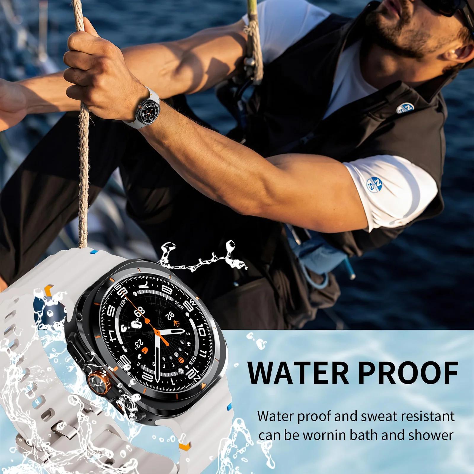 MYAPULUA Sport galaxy watch ultra Armband elektroonika – detailne lähivaade