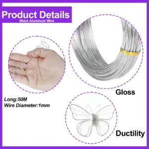 ZDLSDL 1.0mm50M-Silver kodu ja elamine – detailne lähivaade