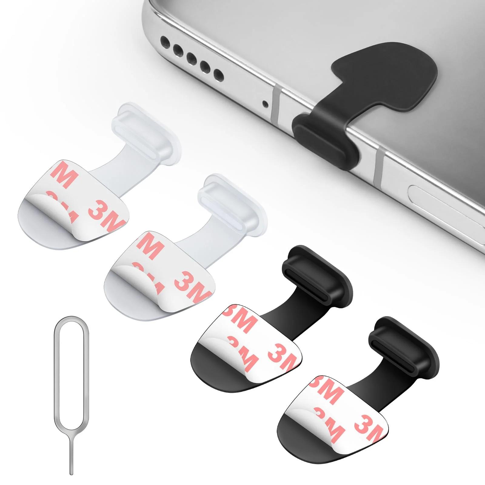 AXFEE silikoonist USB-C kaitsekorgid – tolmukaitse komplekt
