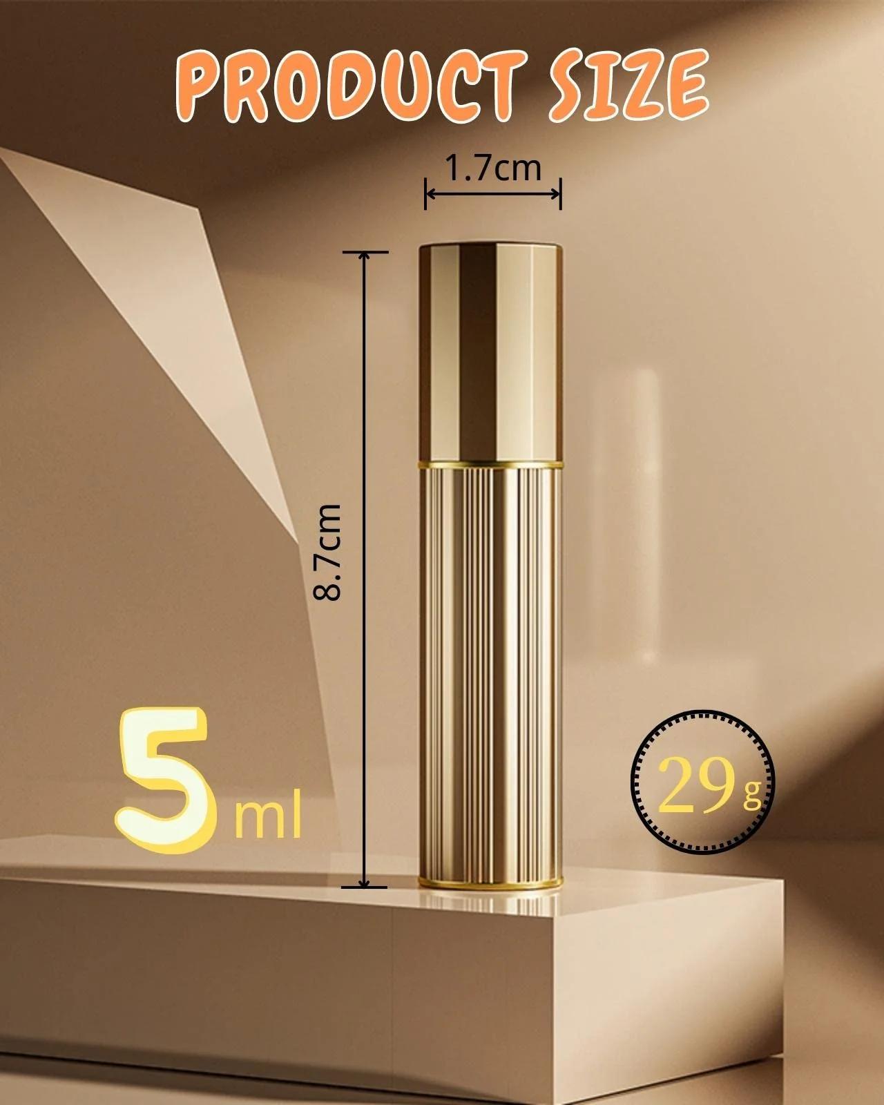 VVGAOGES stiilne metallparfüüm reisiks — vastupidav 5 ml – pilt 6