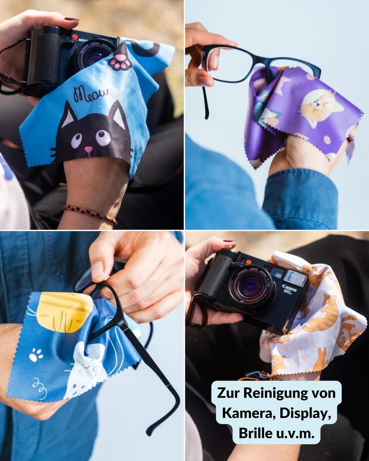 LENS-AID mikrofibertilk siledaks ja kriimuvabaks puhastuseks – pilt 6