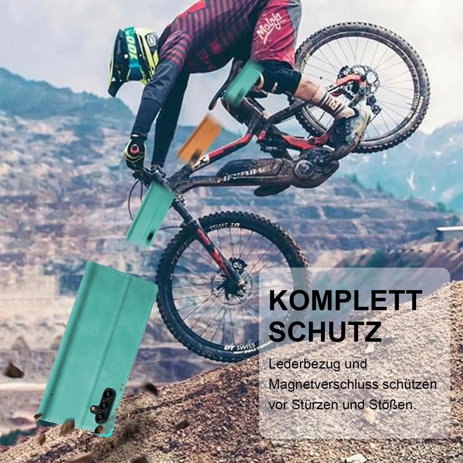 Ailicici PU-nahast kaitsekott Samsung Galaxy A05S jaoks – lisavaade