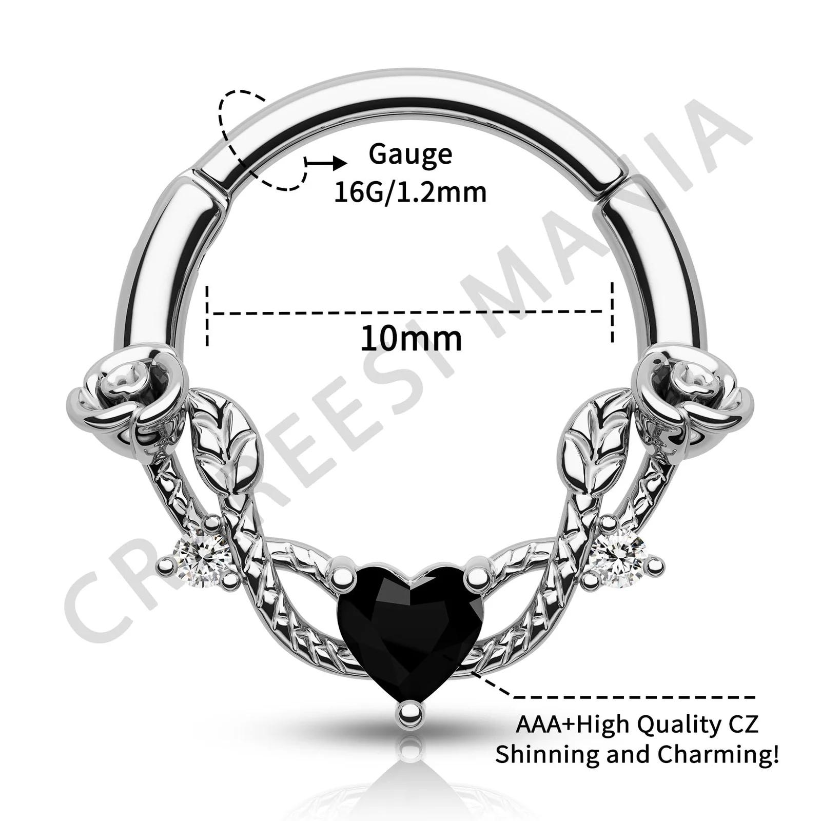 CM Crareesi Mania UK-CMHCA074 piercingud – detailne lähivaade