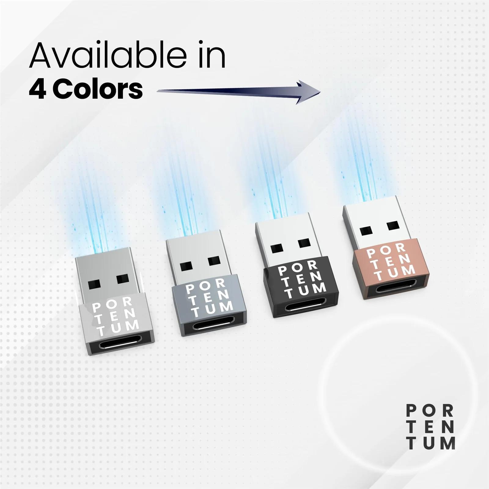 PORTENTUM vastupidav Zink USB‑C adapter – kerge ja kompaktne – pilt 9