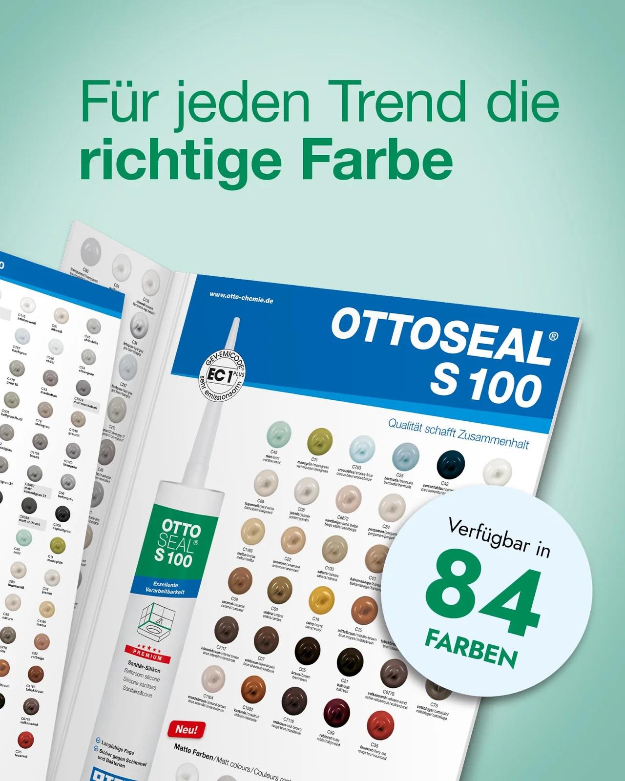 OTTOSEAL premium sanitaar-silikoon — vastupidav matt viimistlus – pilt 7