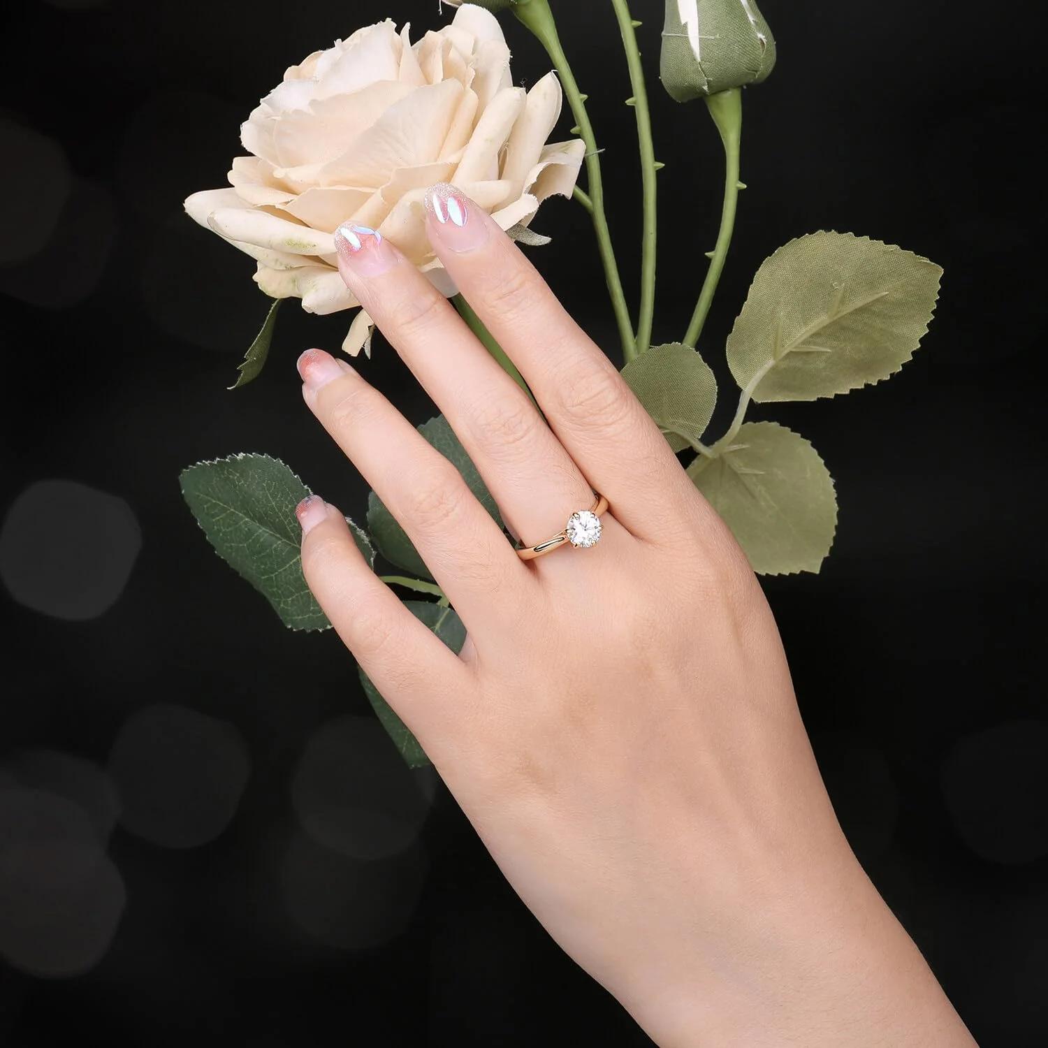 JewelryPalace hõbedane solitaarrõngas 925 – elegantne kink – lisavaade